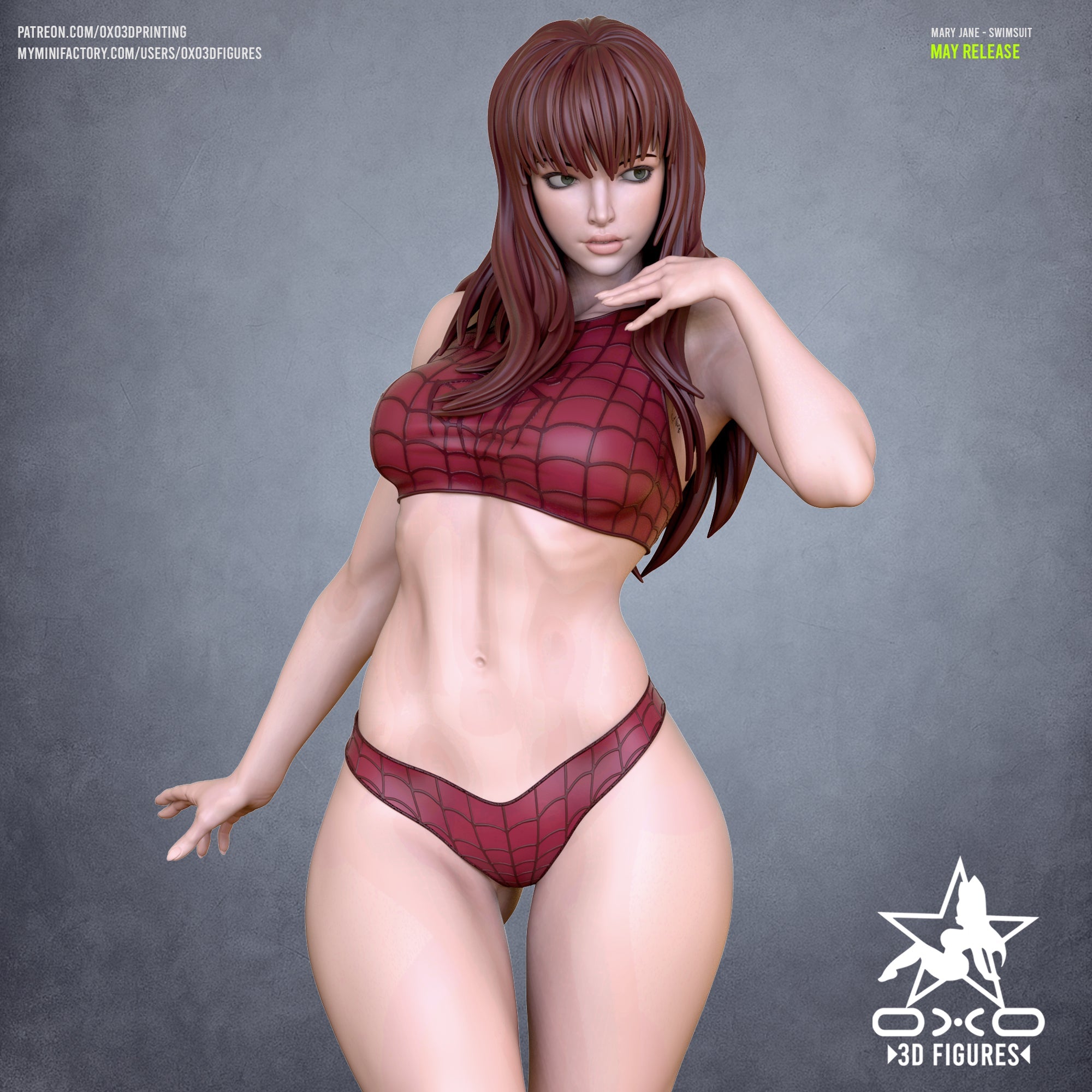 Mary Jane - Swimsuit Edition - Marvel Comics (SFW/NSFW 18+) - 1:10 Scale