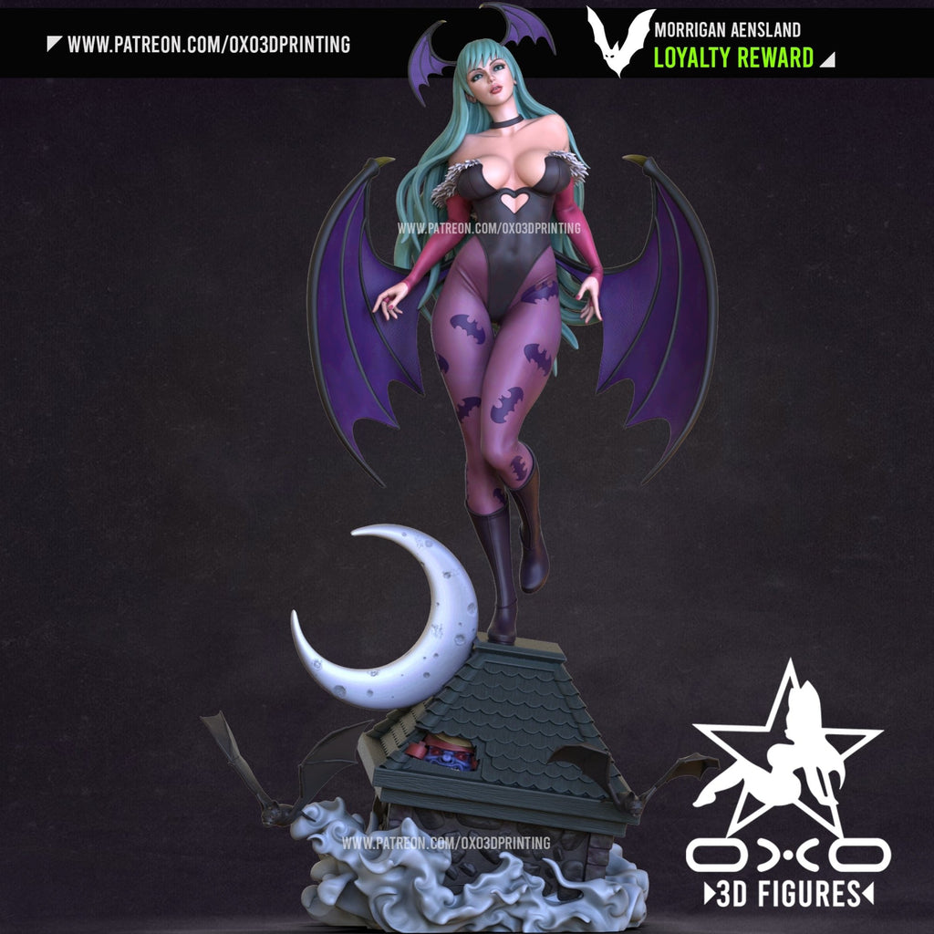Morrigan Aensland - Darkstalkers - (SFW/NSFW 18+) 1:10 Scale