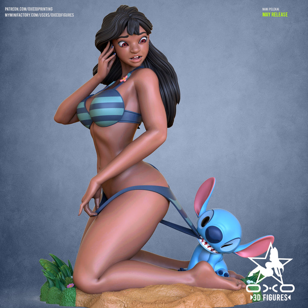 Nani Pelekai - (SFW/NSFW 18+) - 1:10 Scale