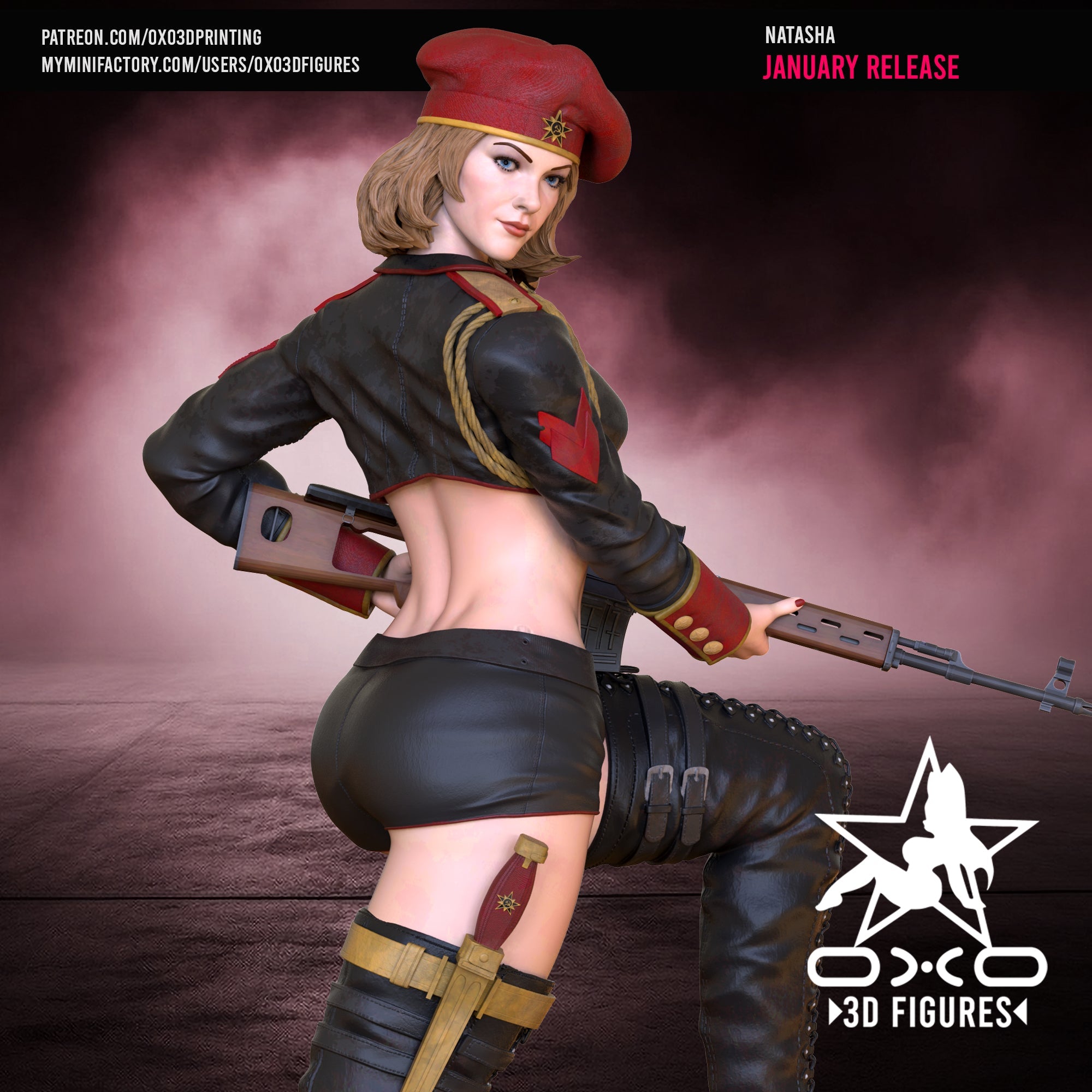 Natasha - Command and Conquer (18+ NSFW/SFW) - 1:10 scale