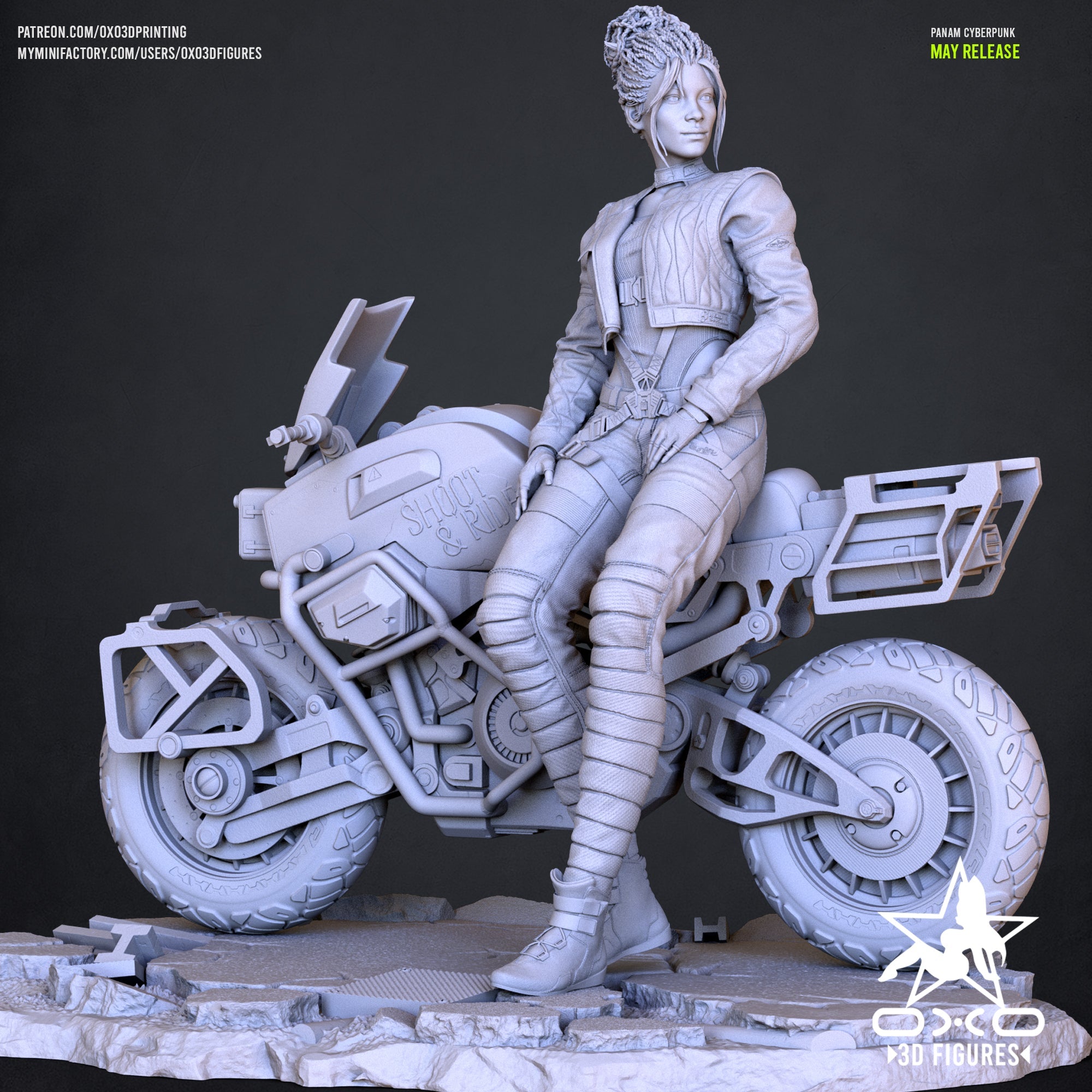 Panam Palmer - Cyberpunk 2077 (SFW/NSFW 18+ ONLY) - 1:10 Scale