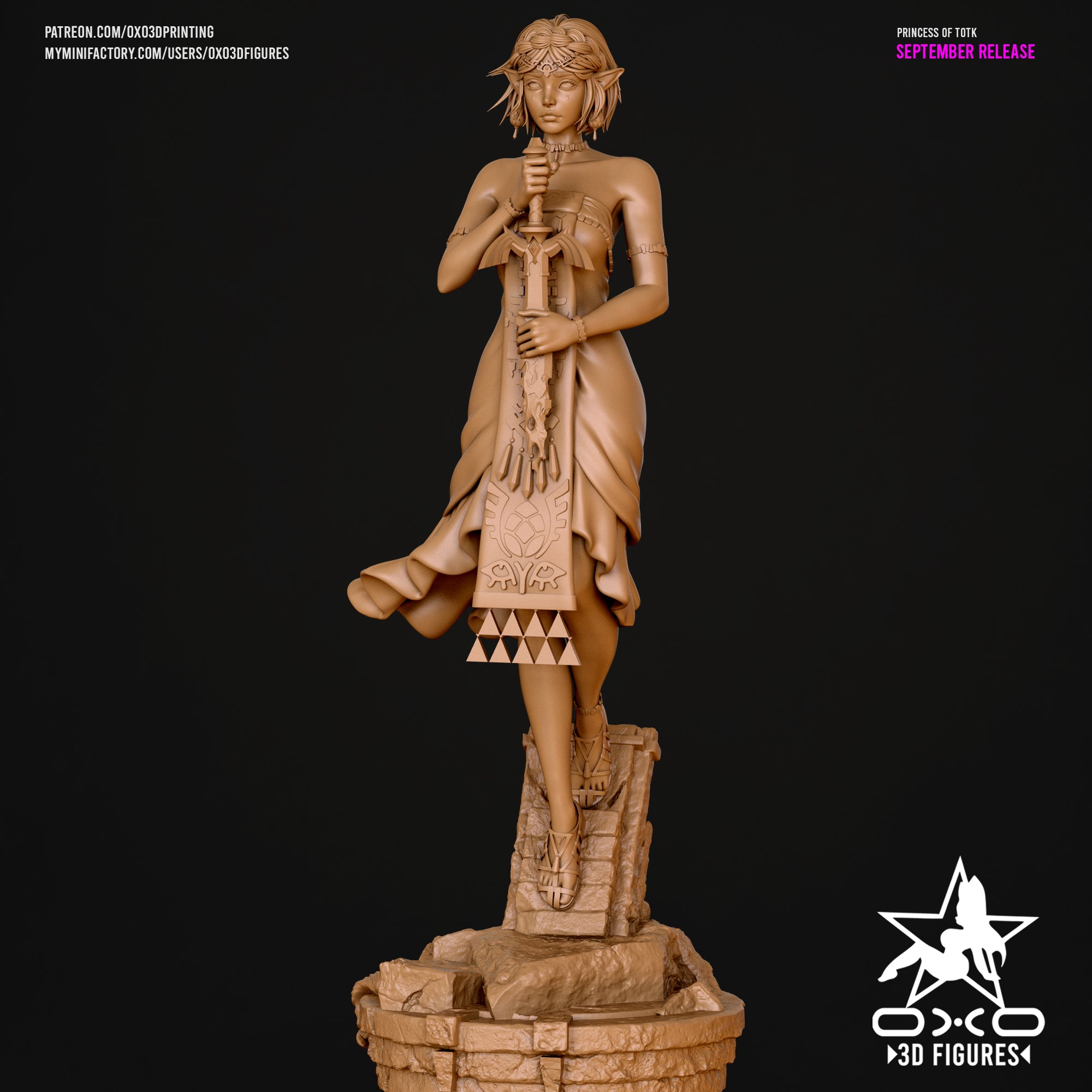 Zelda - Tears of the Kingdom - 1:10 scale