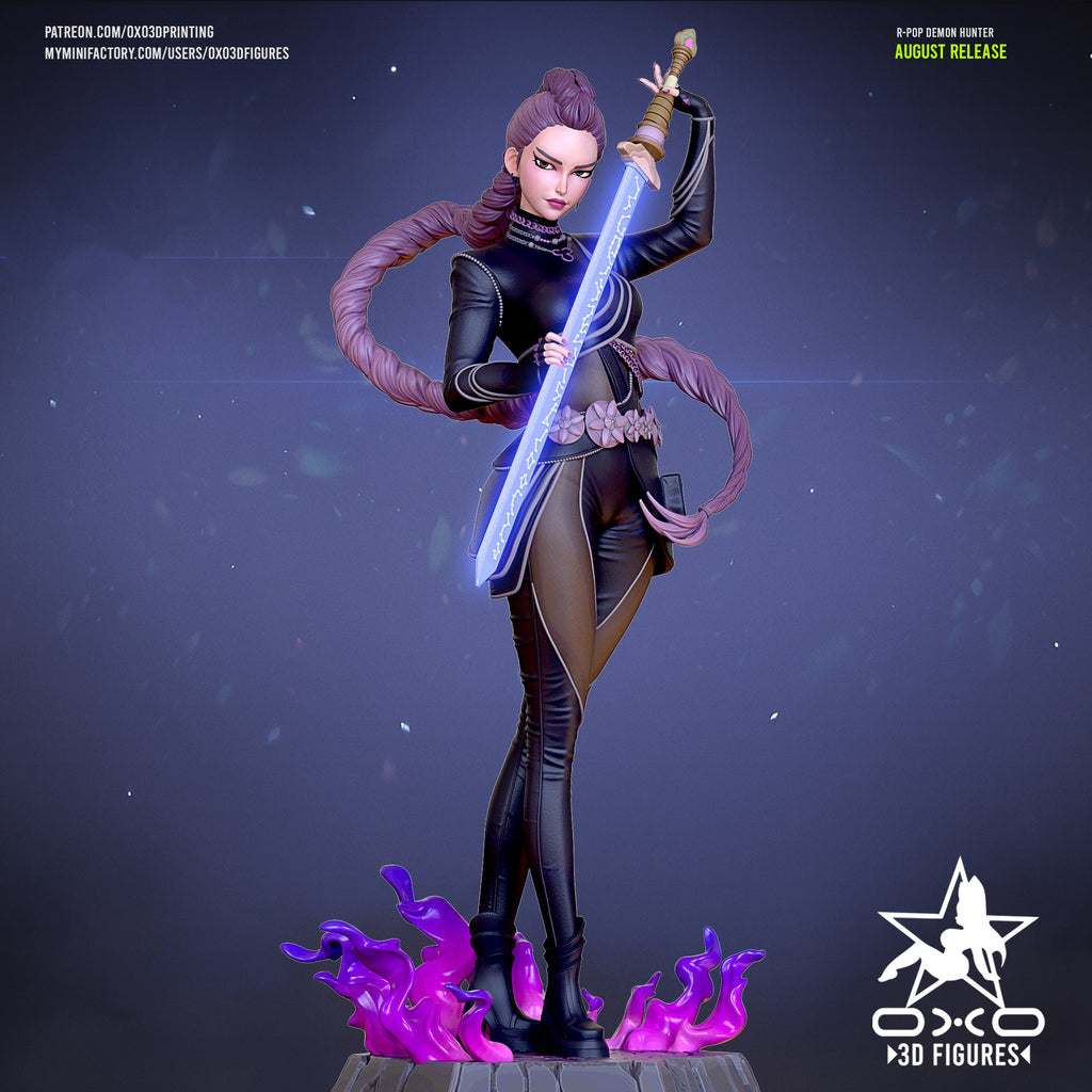 Rumi - K-Pop Demon Hunters - 1:10 Scale