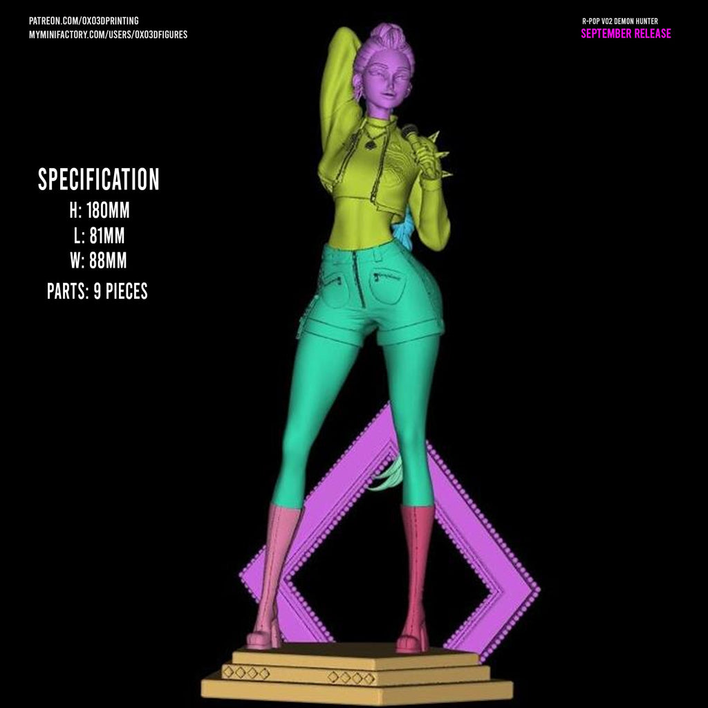 Rumi - Original Outfit - K-Pop Demon Hunters - 1:10 Scale Figure