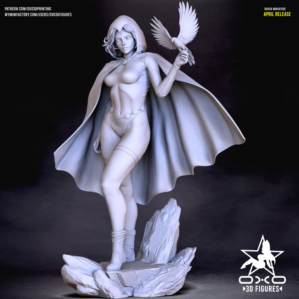 Raven - Teen Titans - DC Comics (SFW/NSFW 18+ Only) - 1:10 Scale