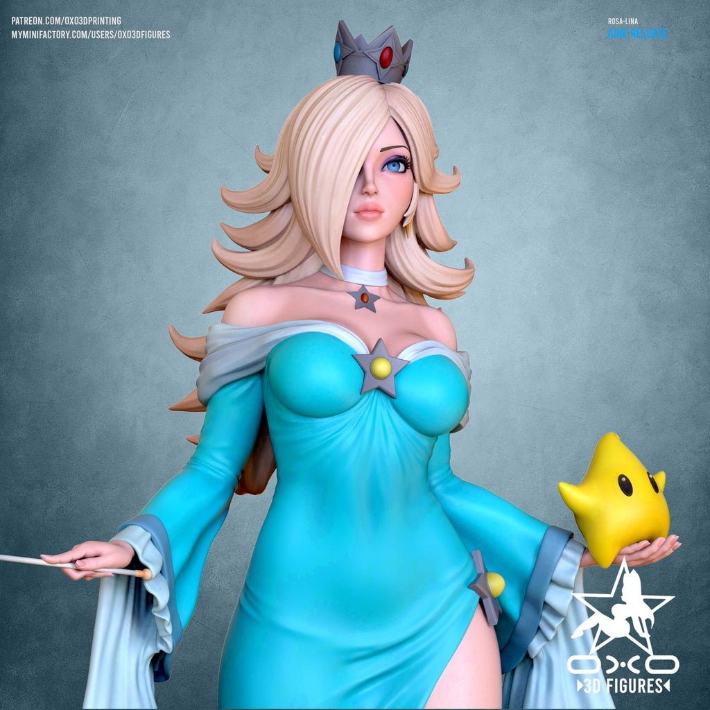 Rosalina - Super Mario (SFW/NSFW 18+) - 1:10 Scale Figure