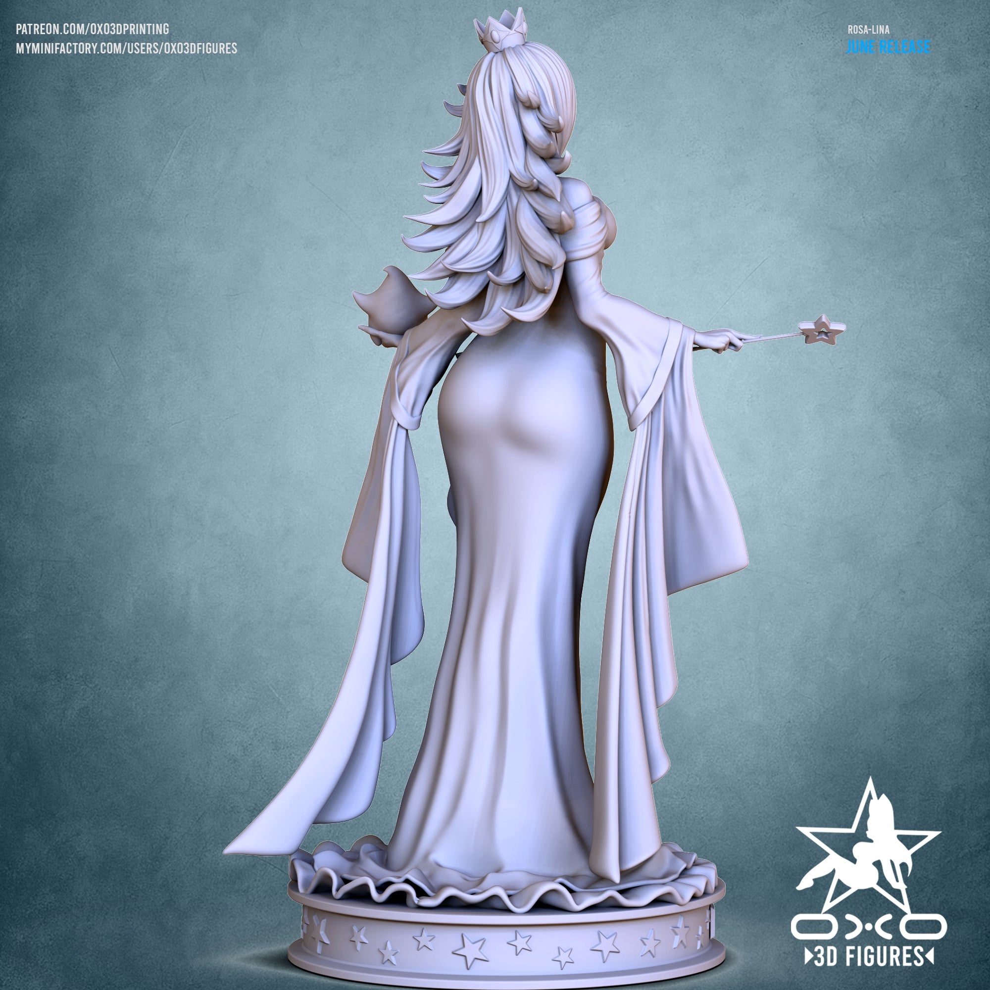 Rosalina - Super Mario (SFW/NSFW 18+) - 1:10 Scale Figure