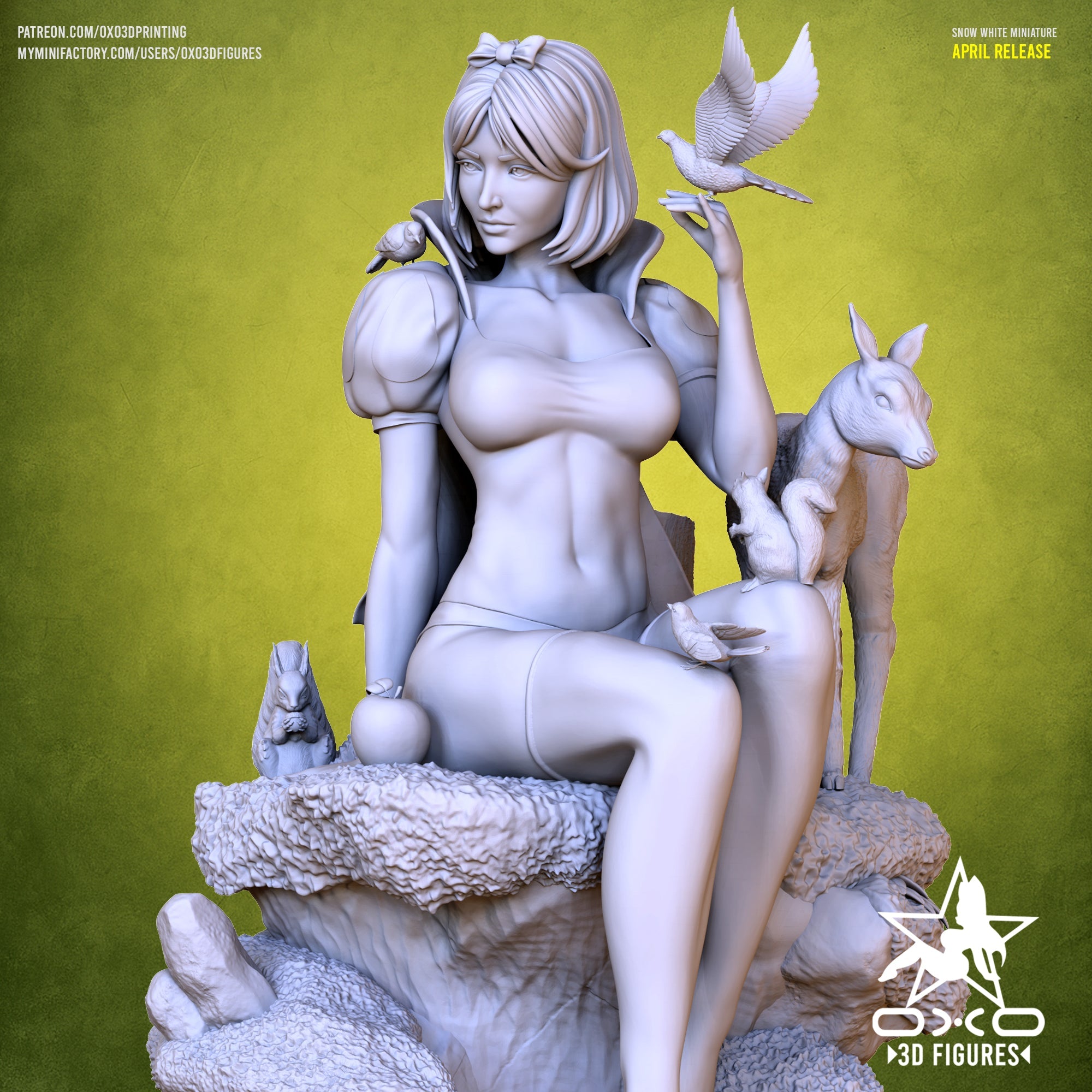 Snow White - (SFW/NSFW 18+) - 1:10 Scale