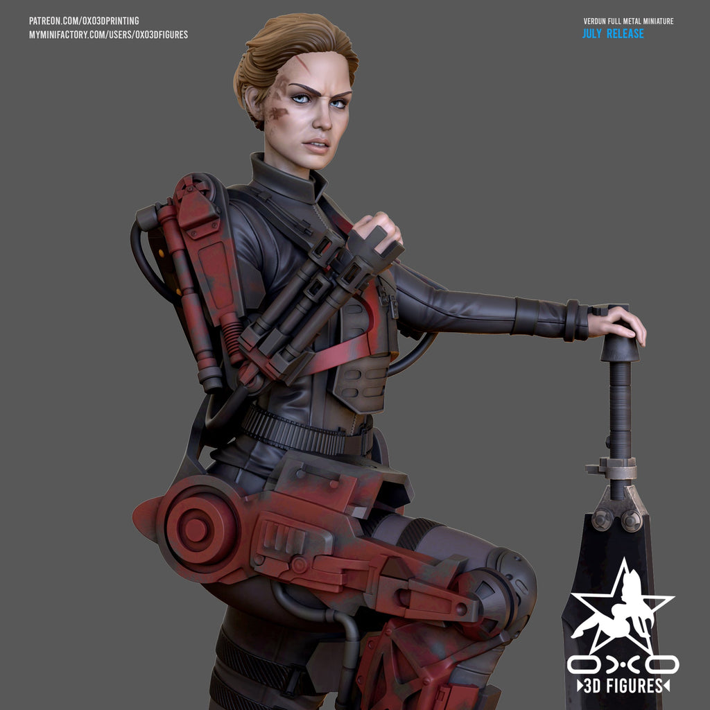 Angel of Verdun - Edge of Tomorrow (SFW/NSFW 18+) - 1:10 Scale