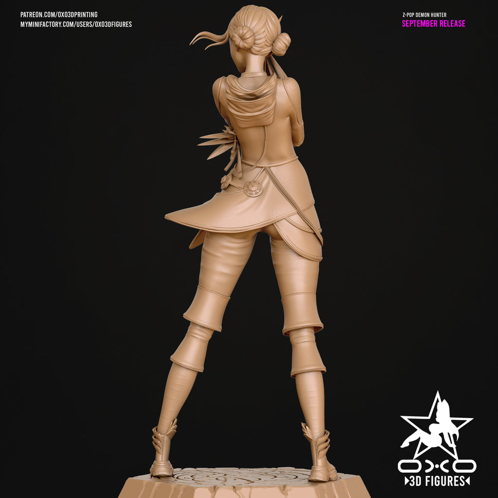 Zoey - K-Pop Demon Hunters - 1:10 Scale