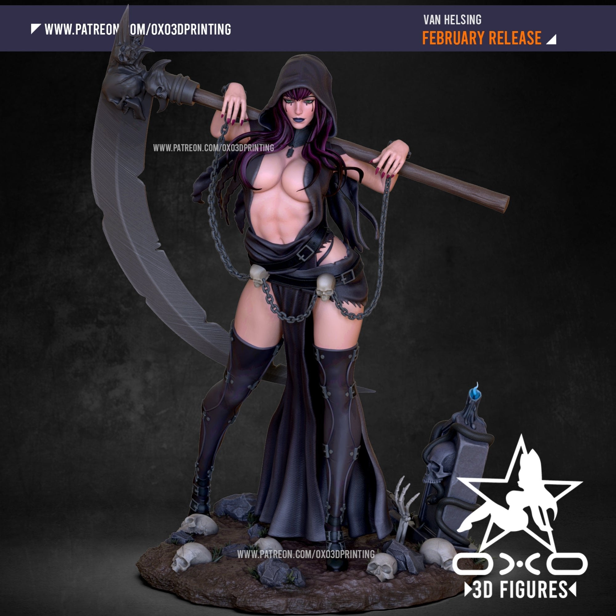 Van Helsing - Hellsing - (SFW/NSFW 18+) 1:10 Scale