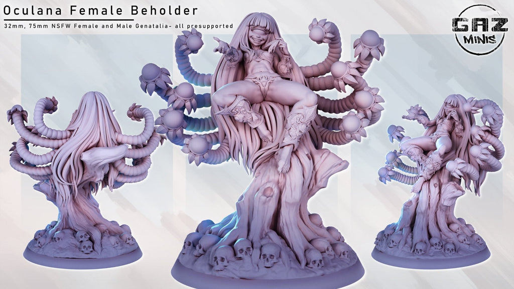 Oculana - Female Beholder (SFW/NSFW 18+ Only)