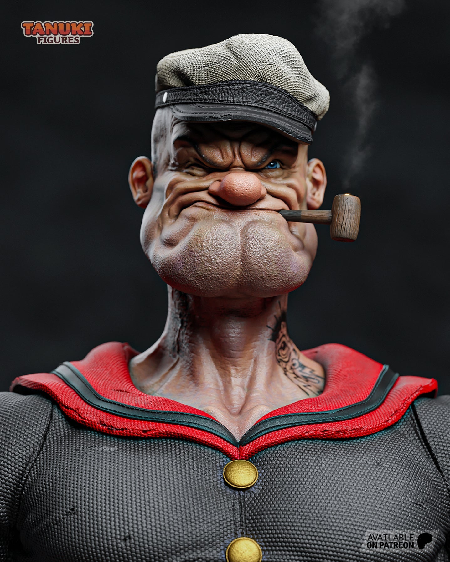 Popeye - 1:6 Scale Figure & Bust