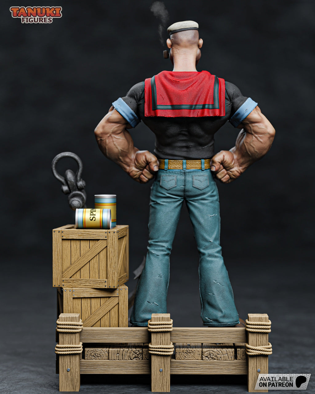 Popeye - 1:6 Scale Figure & Bust