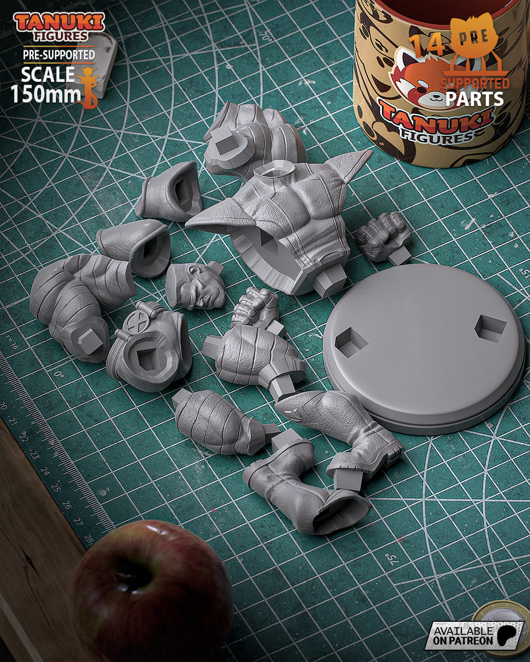 Toon Colossus - Marvel Comics  - 1:12 Scale
