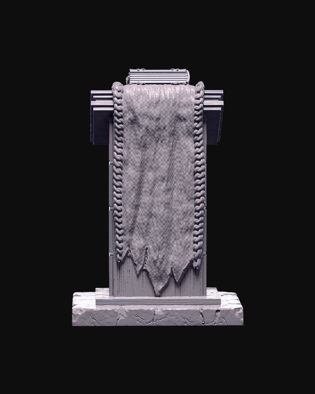 Demons of the Holy Abbey - The Abbey - Holy Cathedral Style Scatter & Props