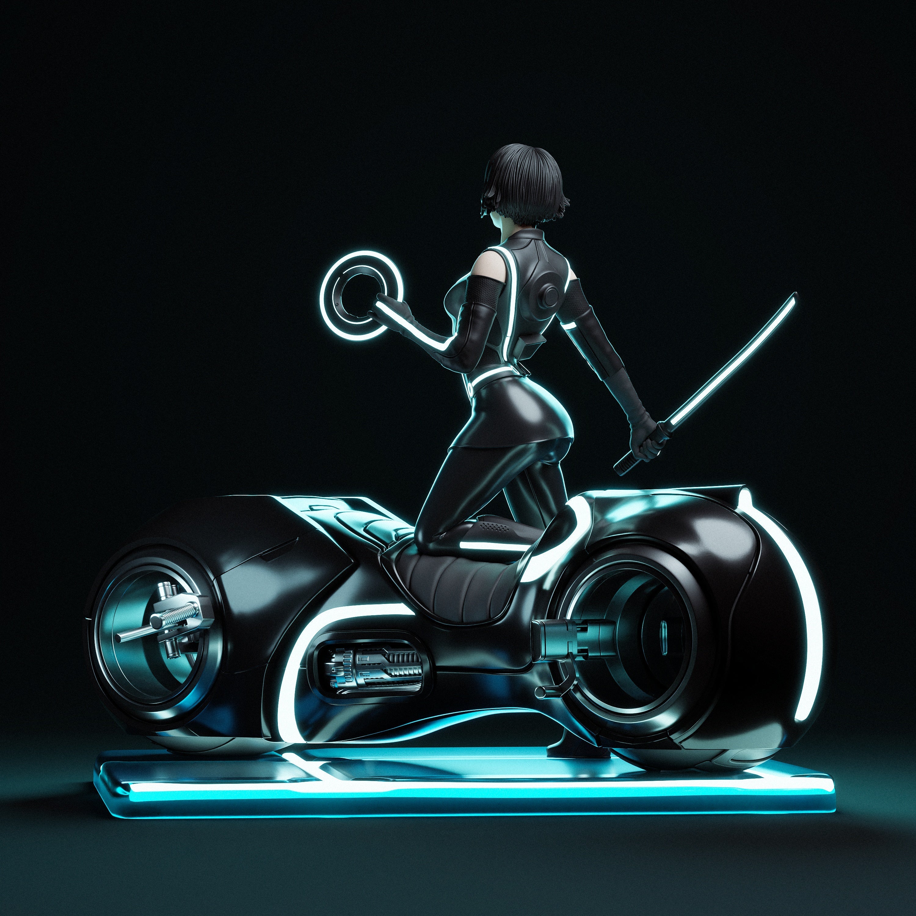 Quora - Tron - 1:6 Scale Figure