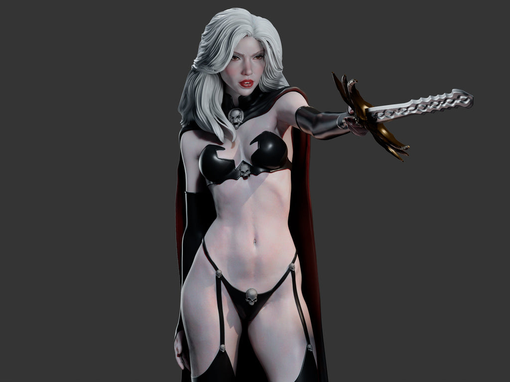 Lady Death - Coffin Comics (SFW/NSFW 18+ Only) - 1:6, 1:9 Scale Figures & Bust