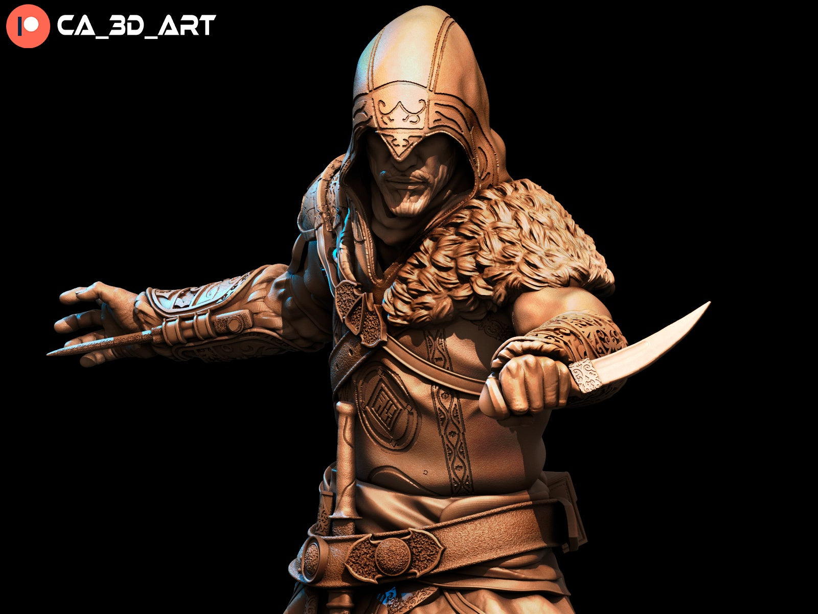 Ezio - Assassin's Creed (SFW/NSFW 18+ Only) - 1:6 & 1:9 Scale Figures