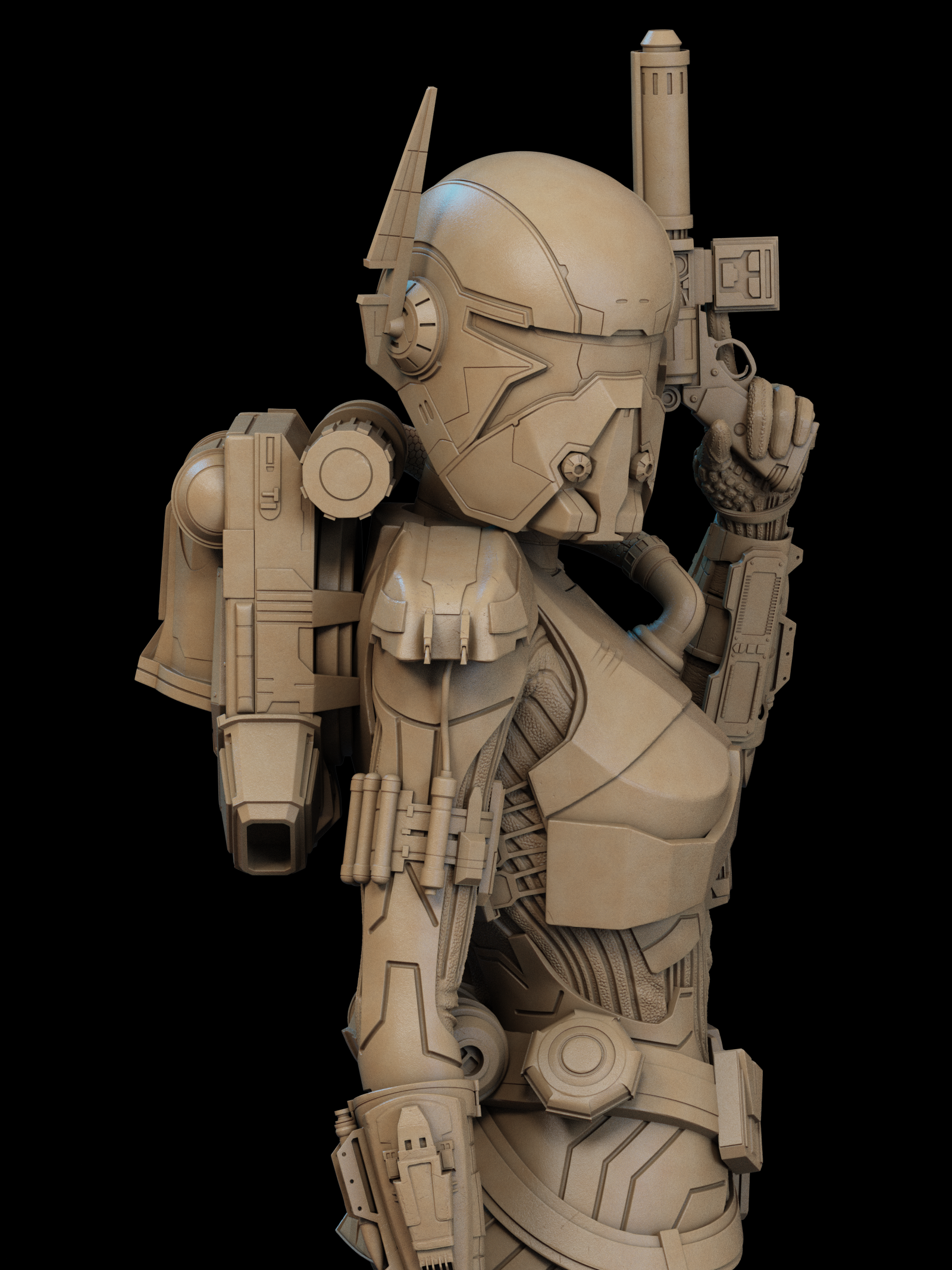 Shae Vizla - SW (SFW/NSFW 18+ Only) - 1:6, 1:9 Scale Figures & Bust