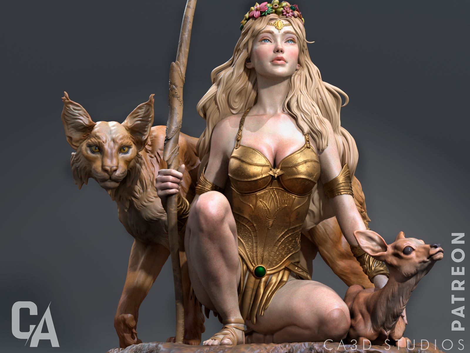 Artemis - Greek God - 1:6 & 1:9 Scale Figures