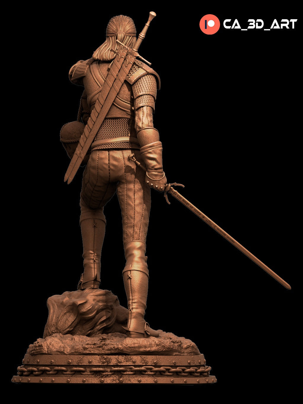 Geralt - The Witcher (SFW/NSFW 18+ Only) - 1:6 & 1:9 Scale Figures