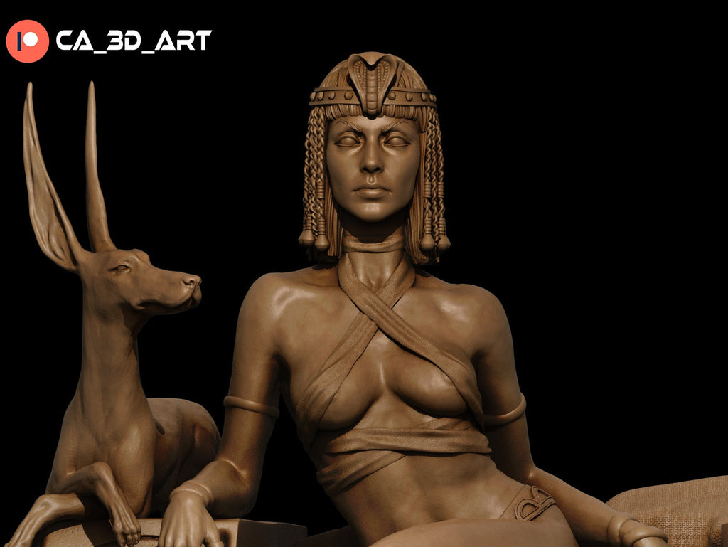 Cleopatra - Egyptian Queen (SFW/NSFW 18+ Only) - 1:6 & 1:9 Scale Figures
