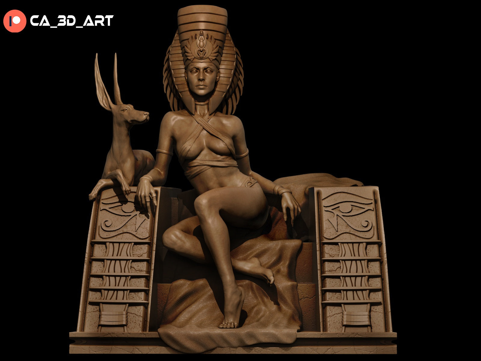 Cleopatra - Egyptian Queen (SFW/NSFW 18+ Only) - 1:6 & 1:9 Scale Figures