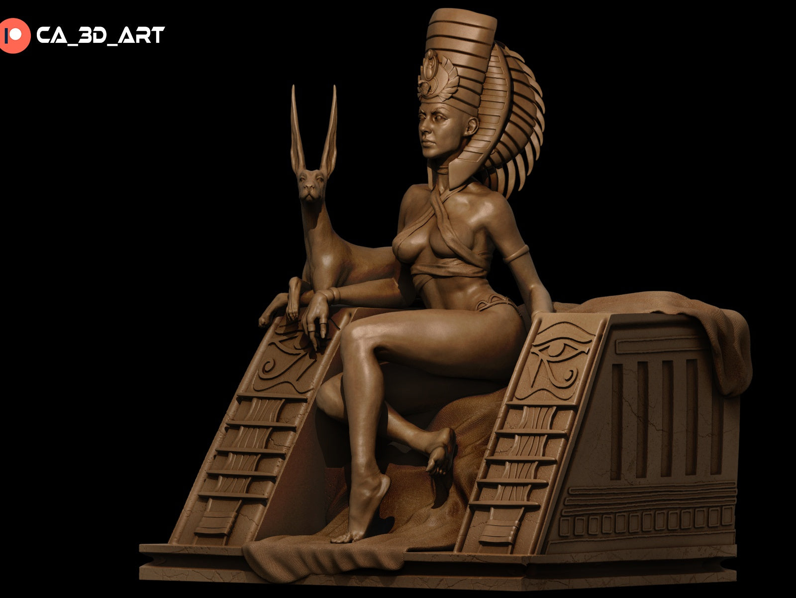 Cleopatra - Egyptian Queen (SFW/NSFW 18+ Only) - 1:6 & 1:9 Scale Figures