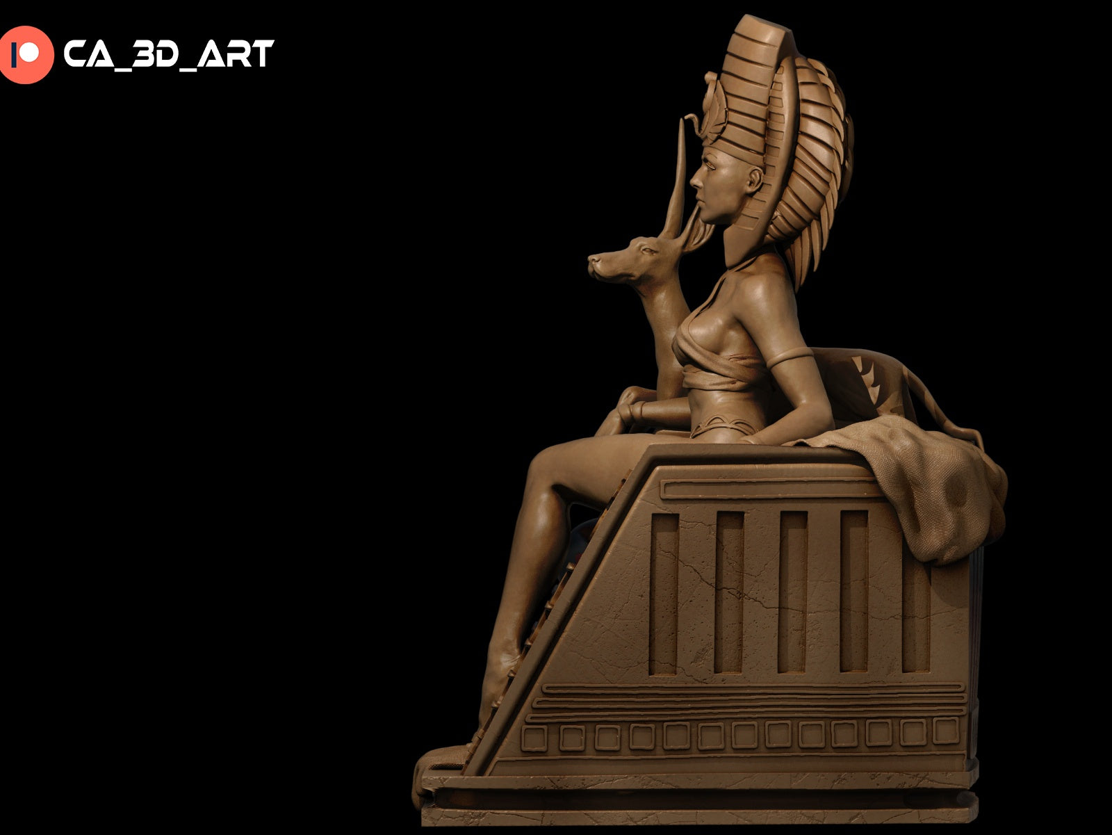 Cleopatra - Egyptian Queen (SFW/NSFW 18+ Only) - 1:6 & 1:9 Scale Figures