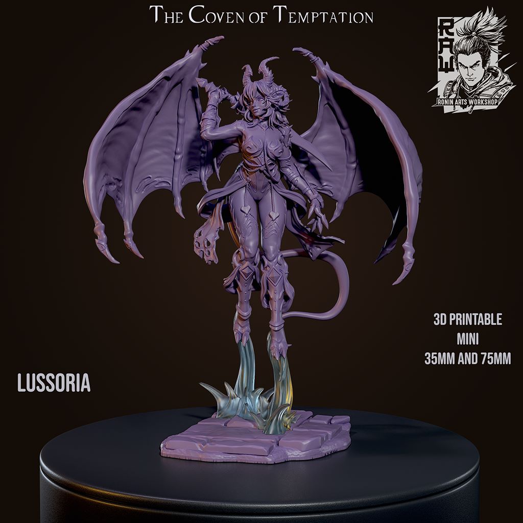 Succubus Lussoria (SFW/NSFW 18+)