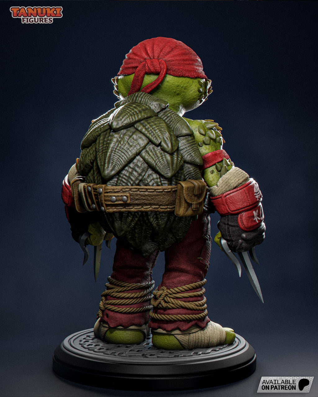 Toon Raphael - Ninja Turtles - 1:12 Scale