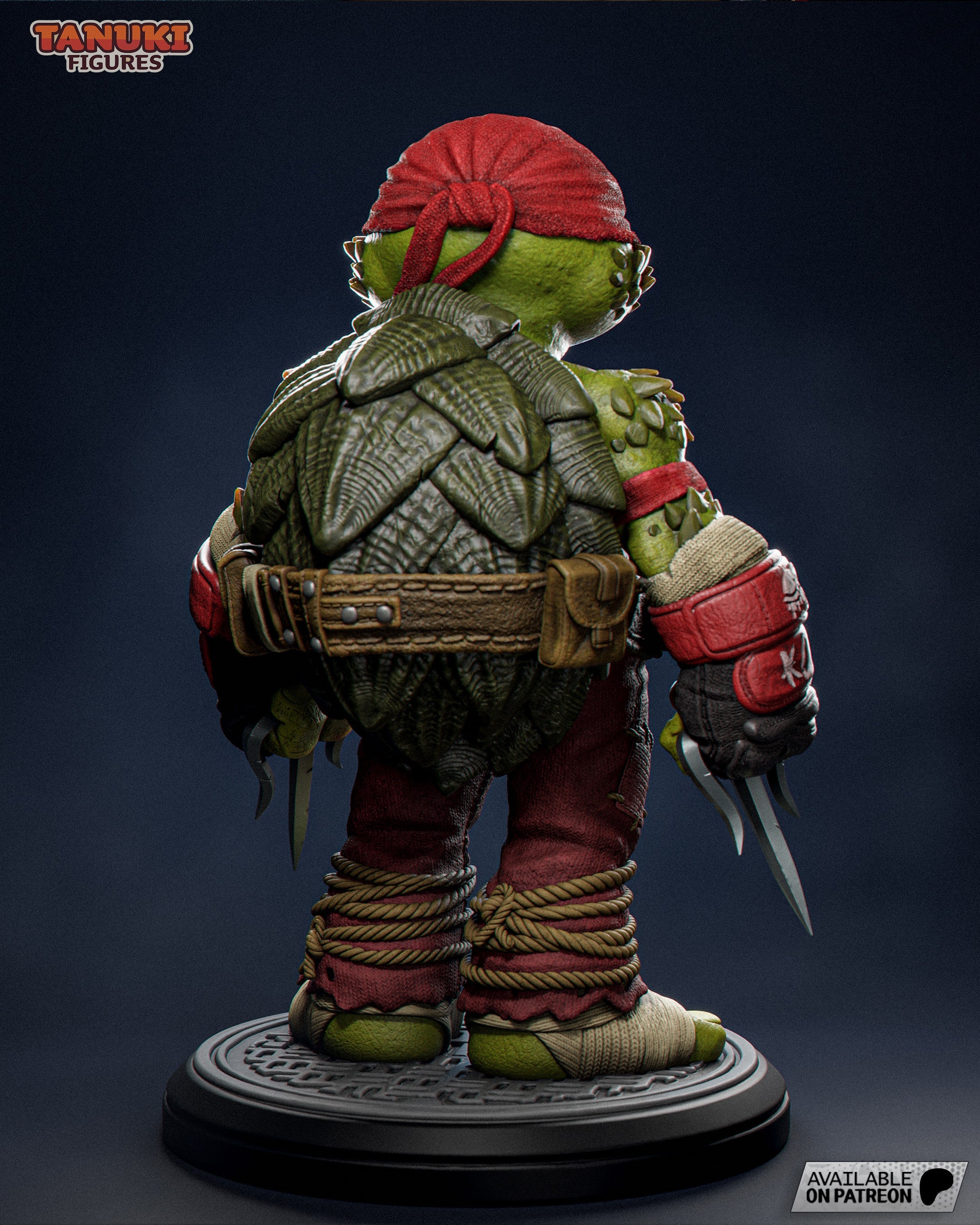 Toon Raphael - Ninja Turtles - 1:12 Scale