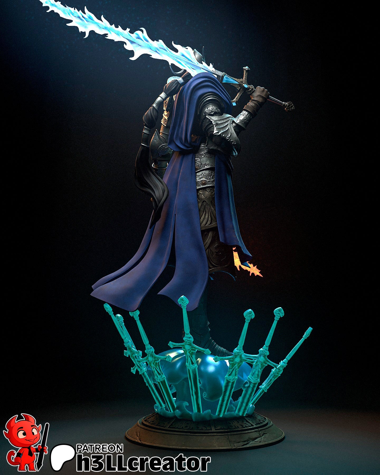 Rellana, Twin Moon Knight - Elden Ring - 1:8 Scale, Bust