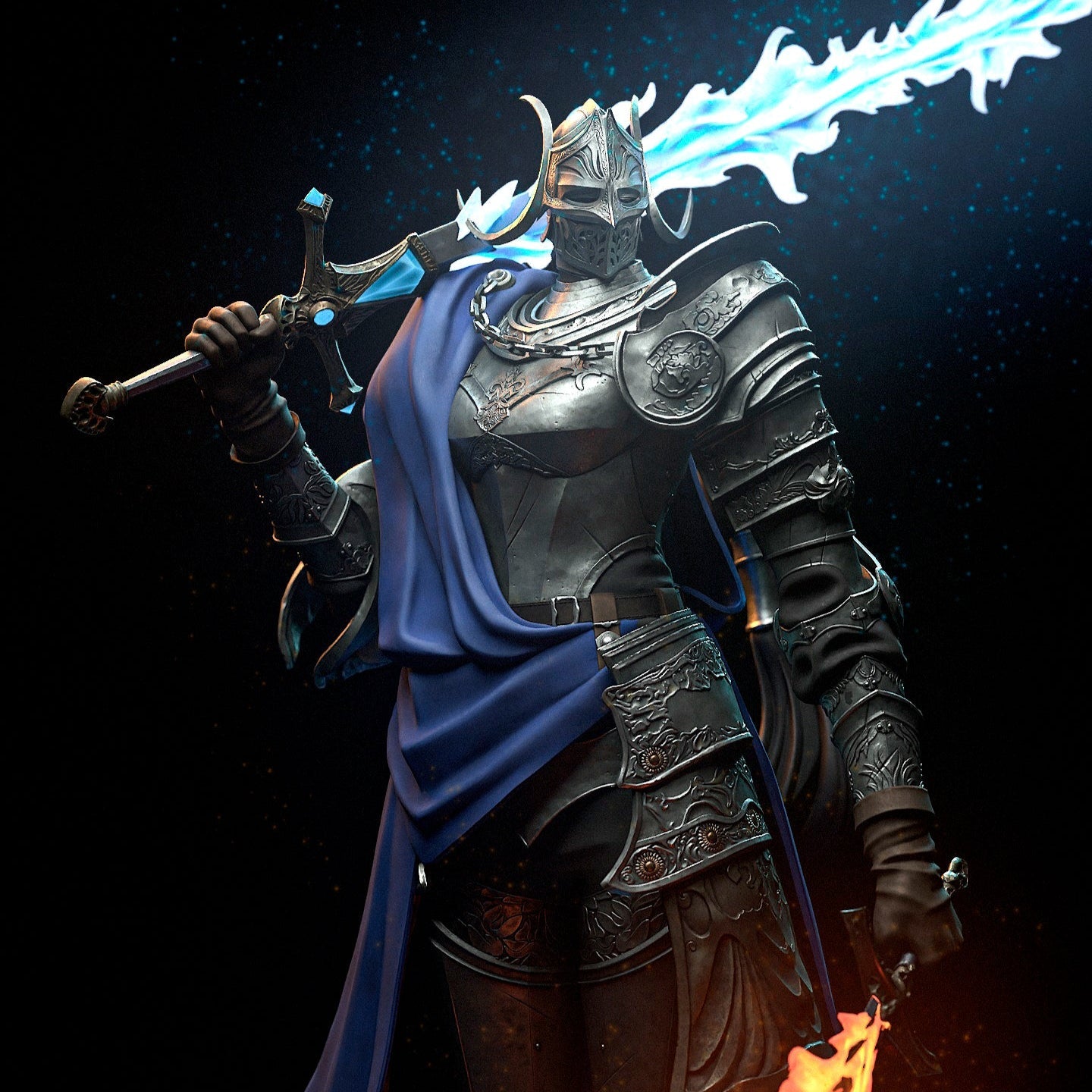 Rellana, Twin Moon Knight - Elden Ring - 1:8 Scale, Bust