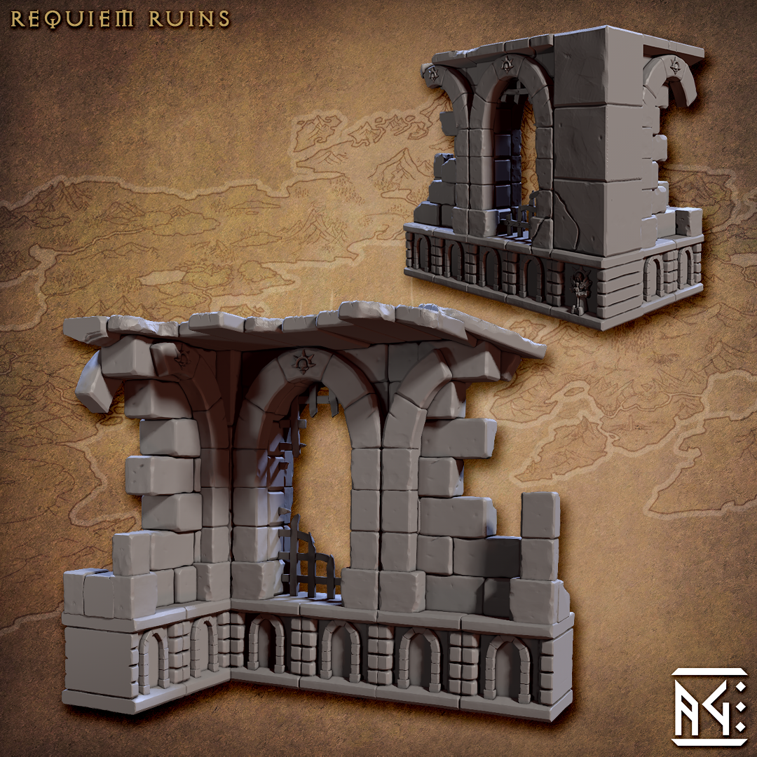 Requiem Ruins Scatter Terrain