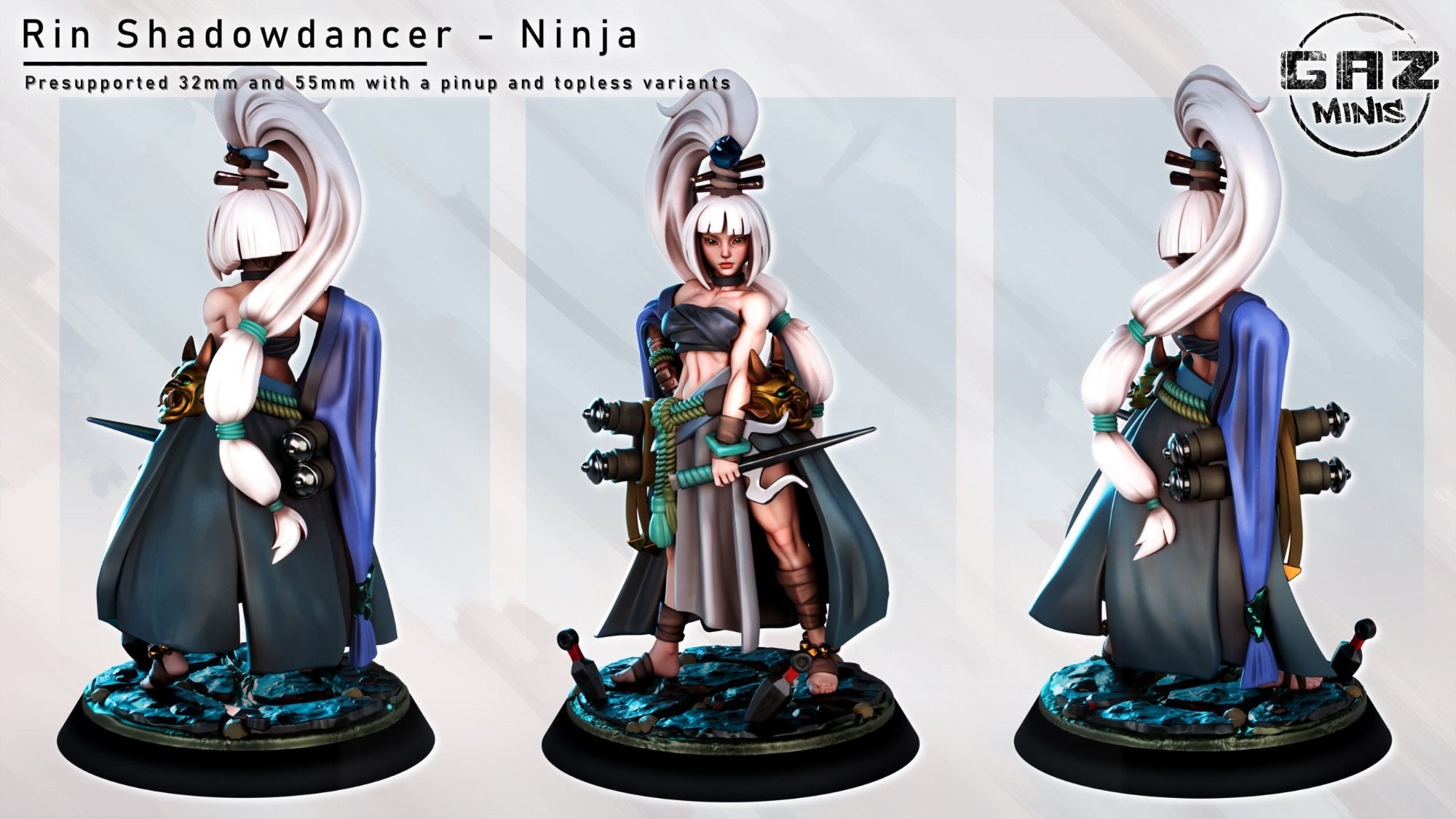 Rin Shadowdancer - Ninja (SFW/NSFW 18+)