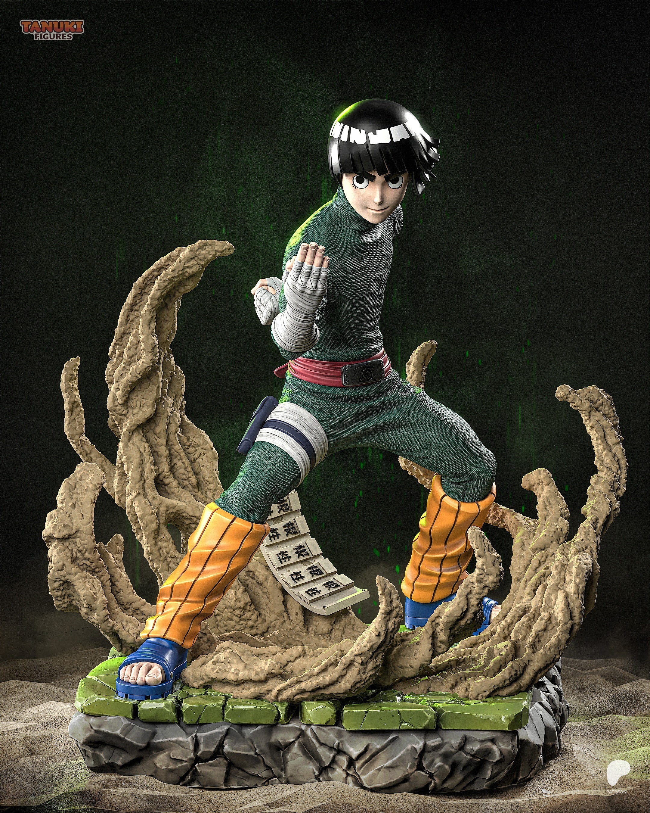 Rock Lee - Naruto - 1:6 Scale, Bust