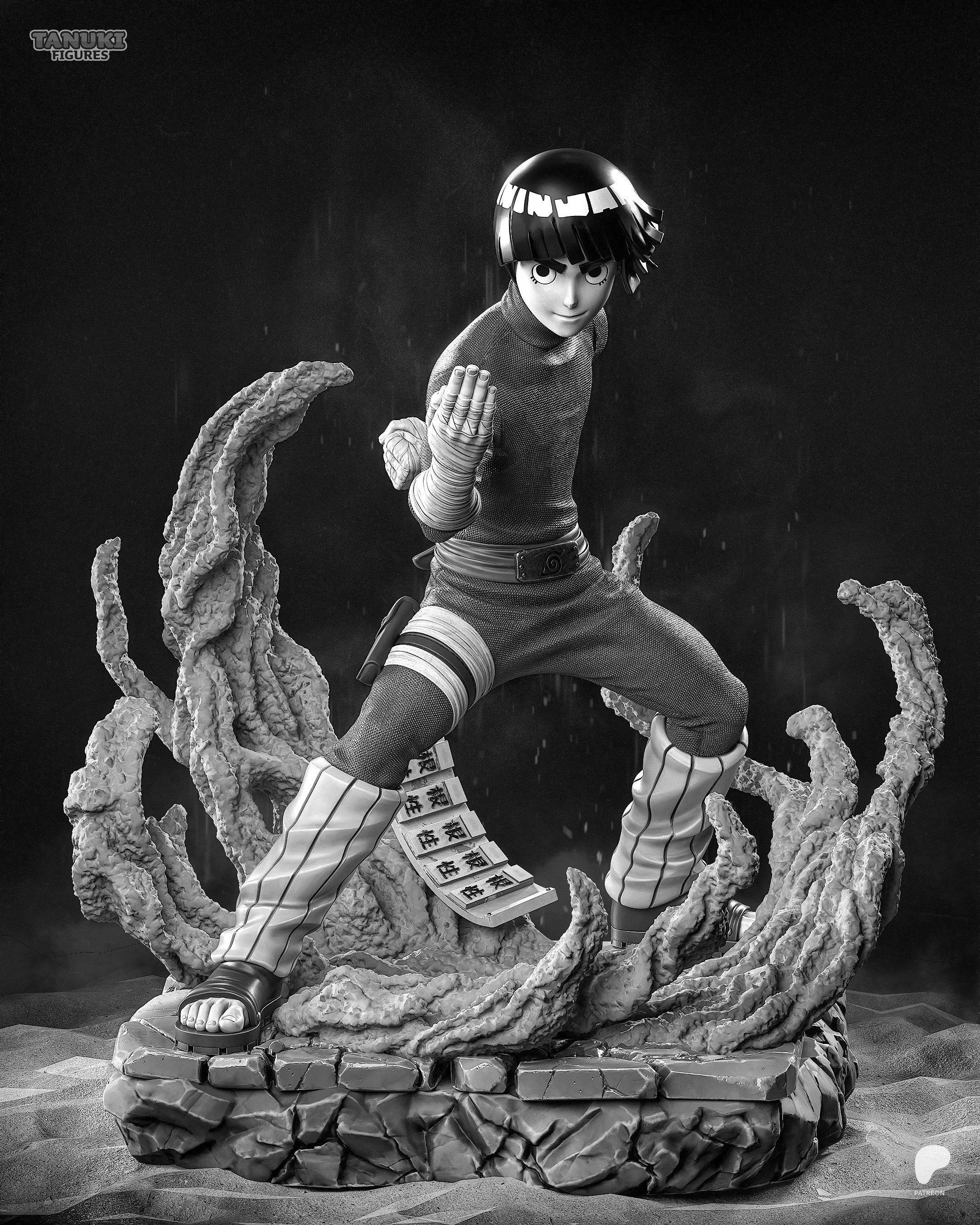 Rock Lee - Naruto - 1:6 Scale, Bust