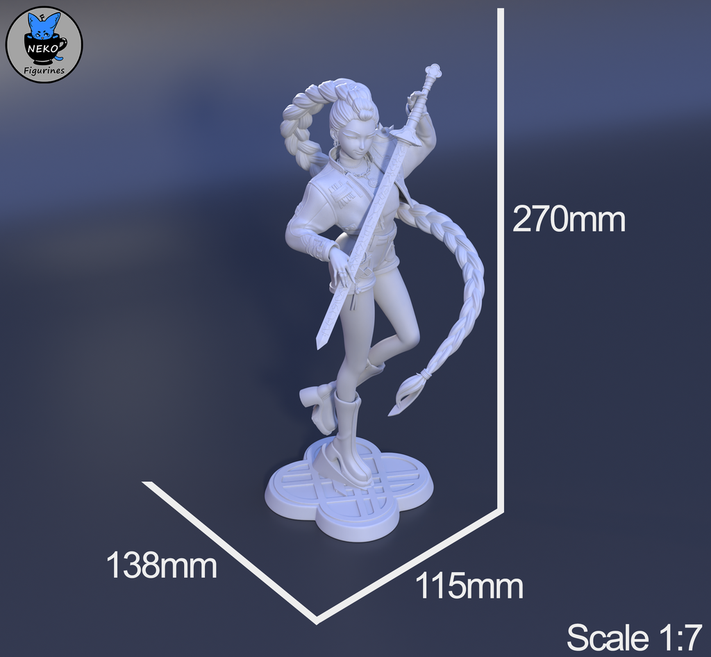 Rumi - K-Pop Demon Hunters - 1:7 Scale