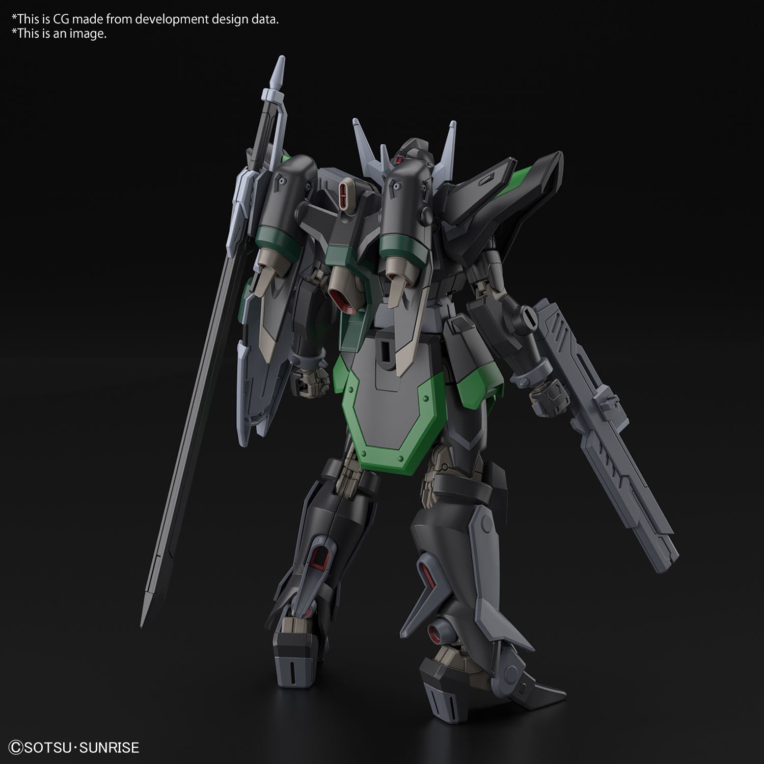 Gundam Seed Freedom Black Knight Squad Rud-Ro.A HG Model Kit