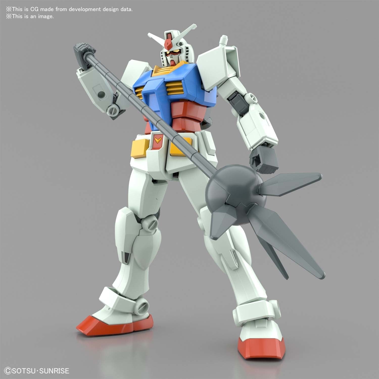 Gundam RX-78-2 Full Weapon Set EG Model Kit