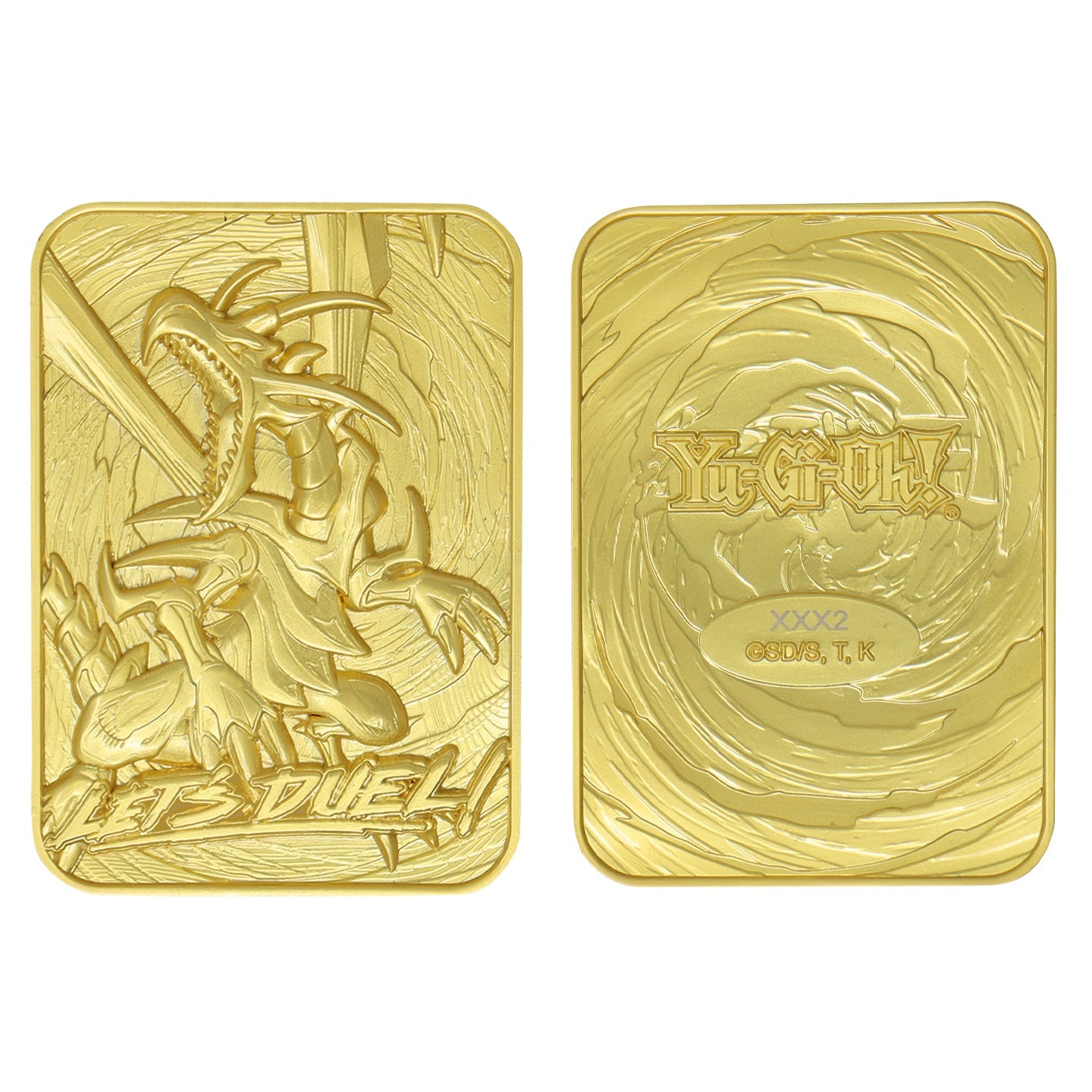Yu-Gi-Oh Red Eye Dragon Limited Edition 24K Gold Plated Card