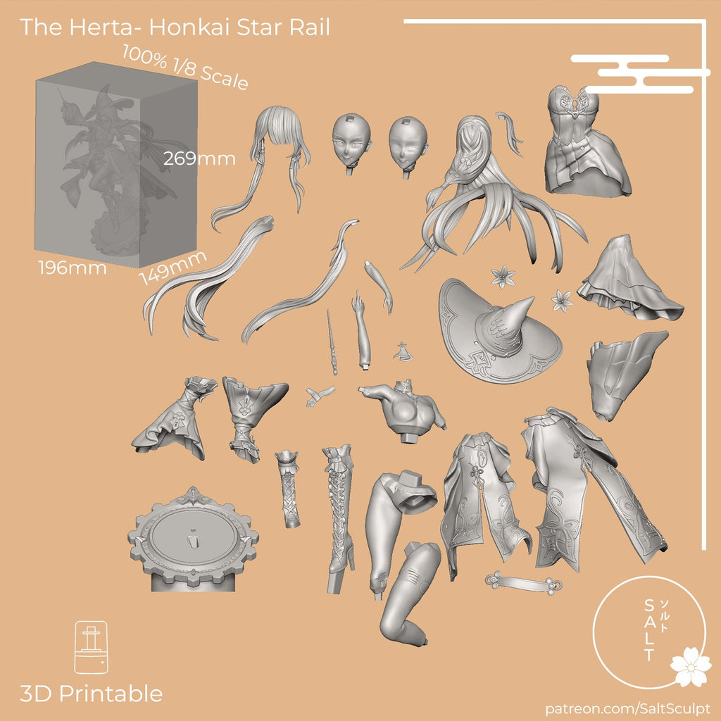 The Herta- Honkai: Star Rail - 1:8 Scale Figure