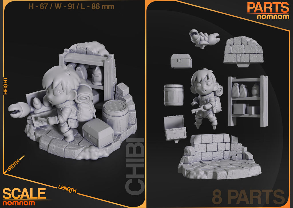 Chibi Delicious in Dungeon