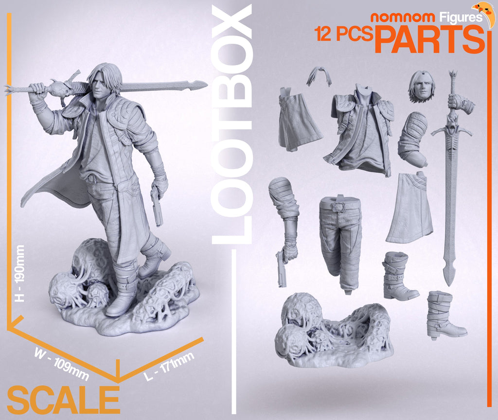 Dante - Devil May Cry - 1:10 Scale