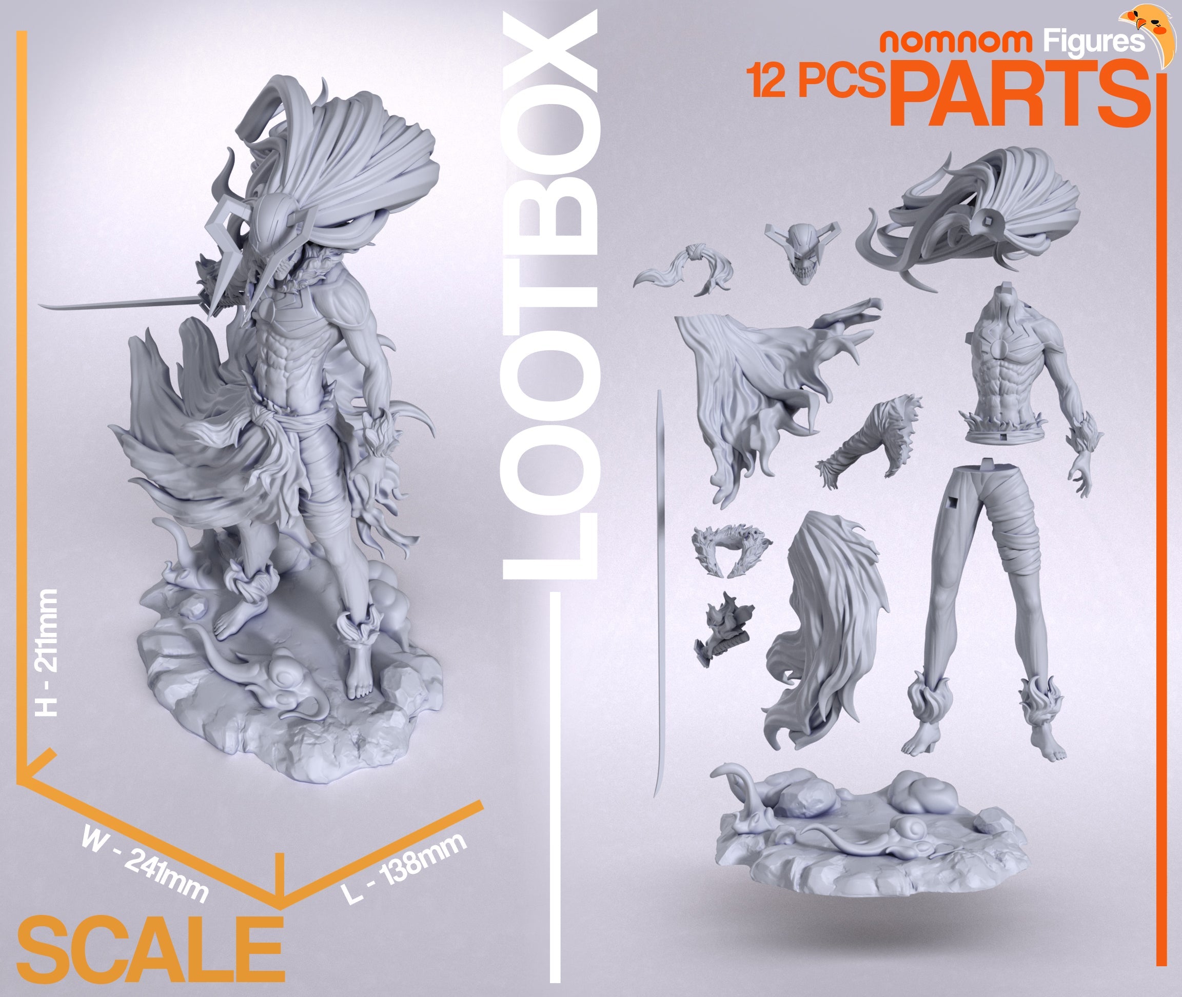Arrancar Ichigo - Bleach - 1:10 Scale