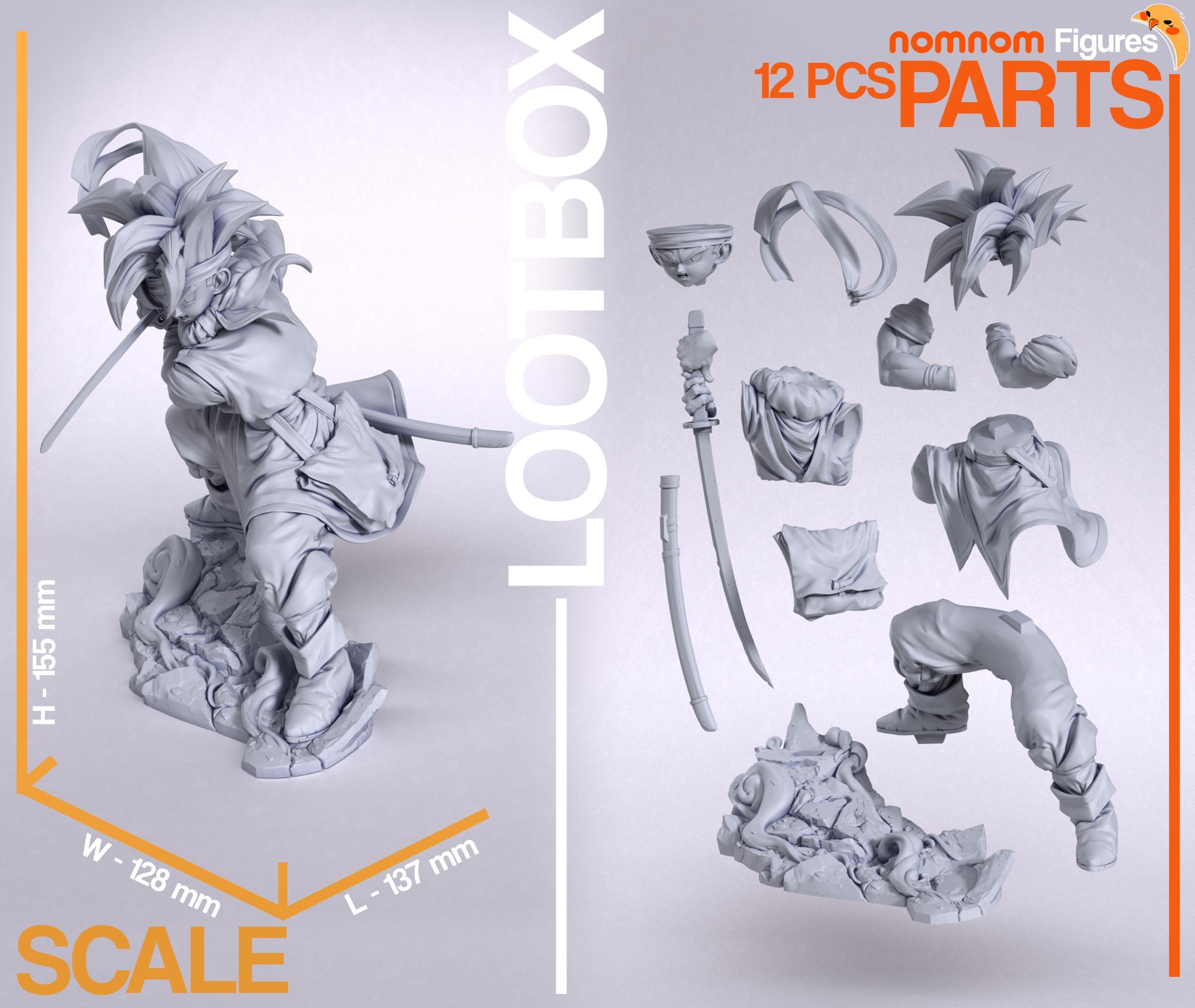 Crono - Chrono Trigger - 1:10 Scale