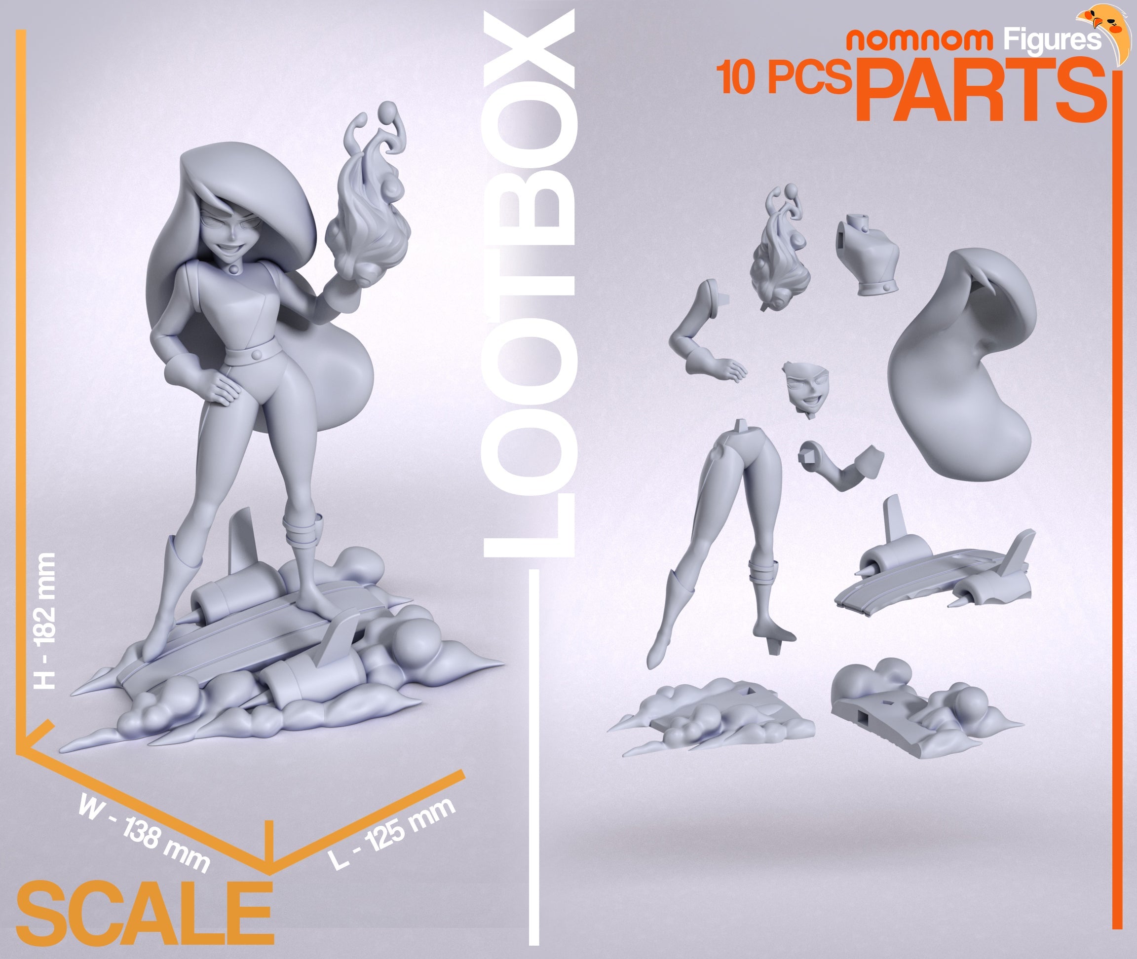Shego - Kim Possible - 1:10 Scale