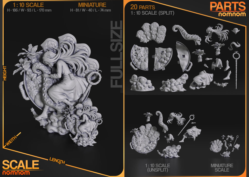 Marcille Donato - Delicious in Dungeon - 1:10 Scale, 75mm